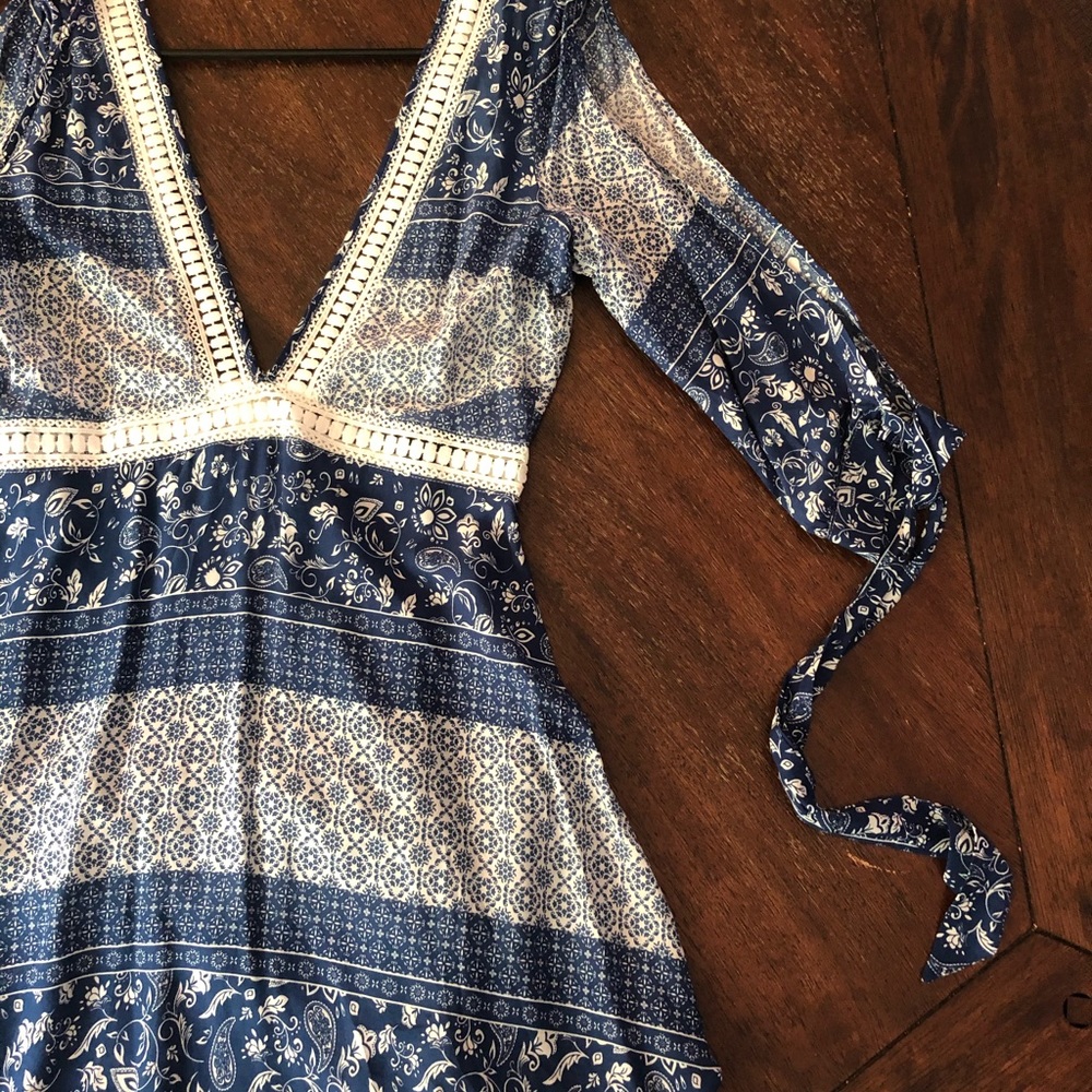 Lulu’s Crochet Detail Dress